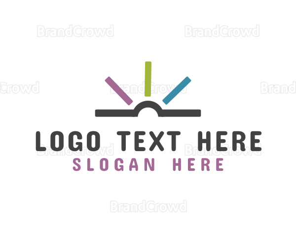 Literature Library Book Logo