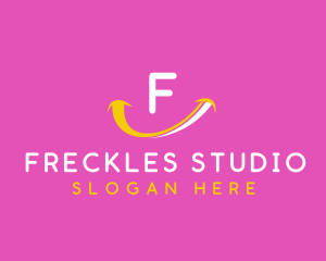 Swoosh Smile Studio logo design