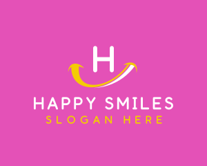 Swoosh Smile Studio logo design