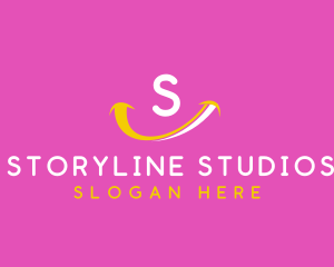 Swoosh Smile Studio logo design