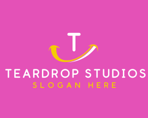 Swoosh Smile Studio logo design