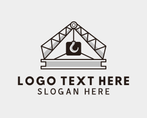 Build - Machine Crane Construction logo design