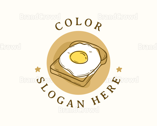 Egg Sandwich Bread Logo