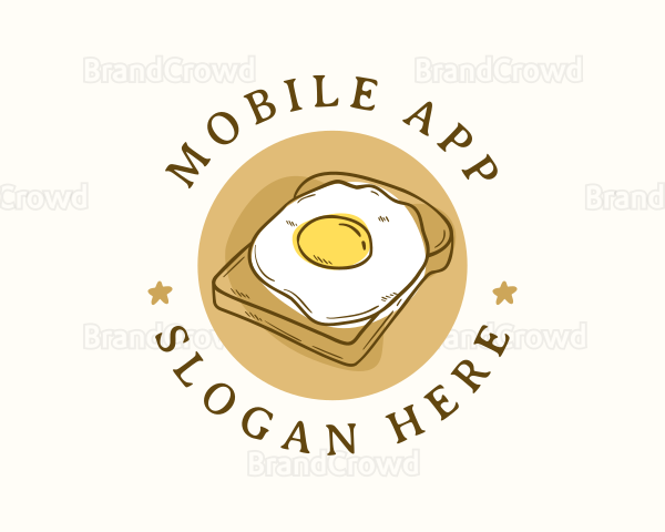 Egg Sandwich Bread Logo