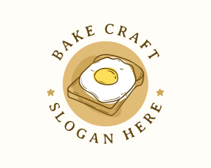 Egg Sandwich Bread logo design