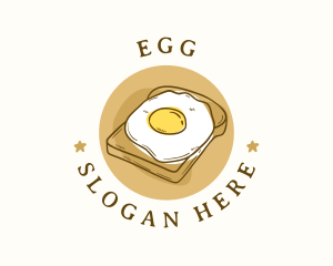 Egg Sandwich Bread logo design