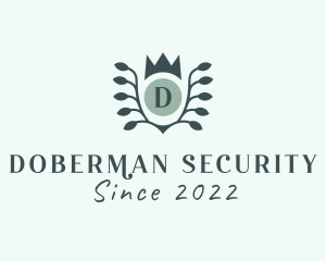 Security Protection Crown logo design