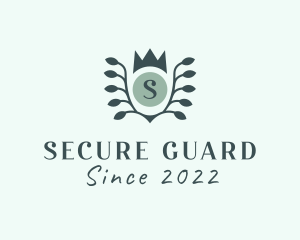 Security Protection Crown logo design