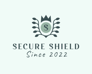 Security Protection Crown logo design