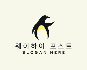 Penguin Bird logo design