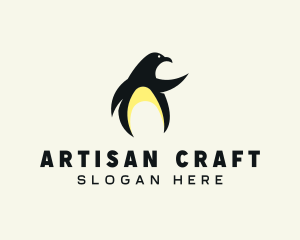 Penguin Bird logo design