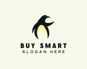 Penguin Bird logo design