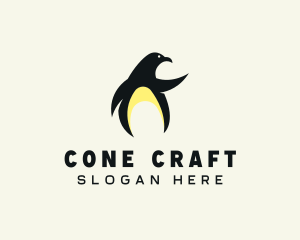 Penguin Bird logo design