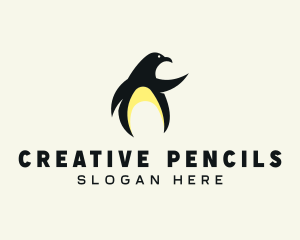 Penguin Bird logo design