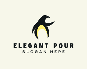 Penguin Bird logo design