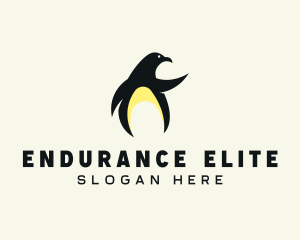 Penguin Bird logo design