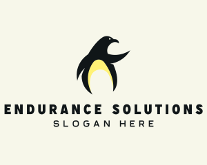 Penguin Bird logo design