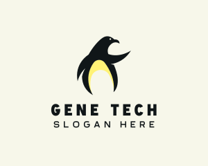 Penguin Bird logo design