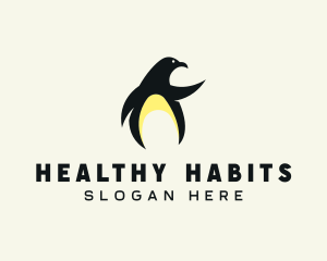 Penguin Bird logo design