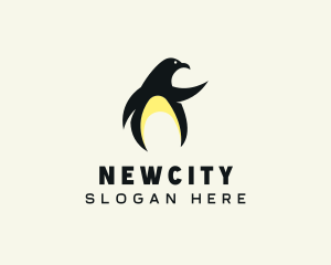 Penguin Bird logo design