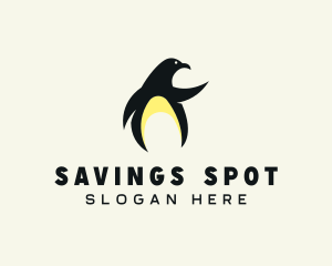 Penguin Bird logo design