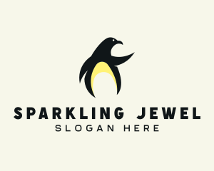 Penguin Bird logo design