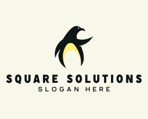 Penguin Bird logo design