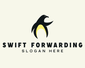 Penguin Bird logo design