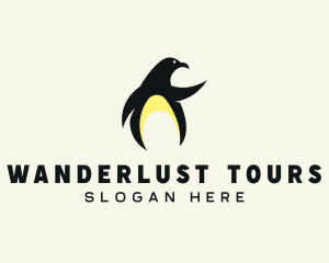 Penguin Bird logo design