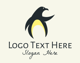Bird - Penguin Bird logo design