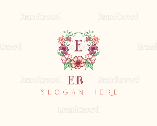 Flower Petal Gardening Logo