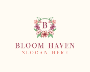 Flower Petal Gardening logo design