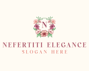 Flower Petal Gardening logo design