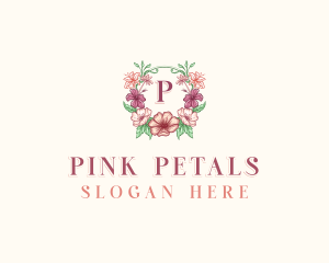 Flower Petal Gardening logo design