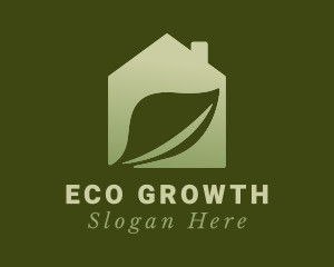 Greenhouse - Gardening Leaf Greenhouse logo design