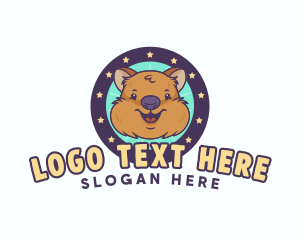 Animal - Cute Quokka Animal logo design