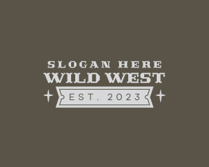 Western Cowboy Business logo design