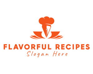 Cookbook - Chef Recipe Pen logo design
