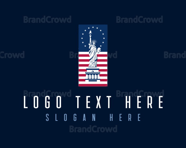 American Statue of Liberty Logo