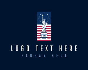 American Statue of Liberty Logo