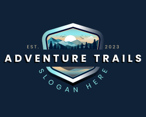 Mountain Summit Adventure logo design