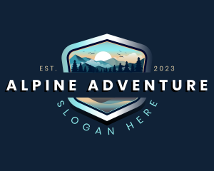 Mountain Summit Adventure logo design