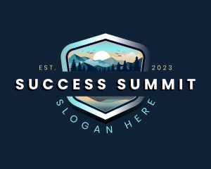 Mountain Summit Adventure logo design