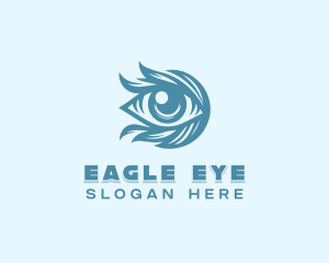 Wild Animal Eye logo design