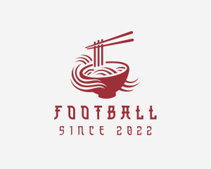 Noodle - Red Noodle Restaurant logo design