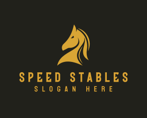 Horse Racing - Stallion Horse Racing logo design