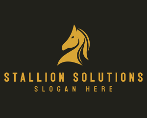 Stallion - Stallion Horse Racing logo design