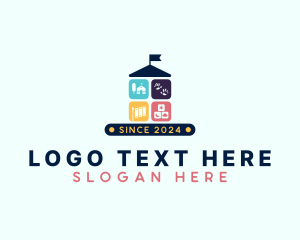 Classroom - Children Daycare Learning logo design