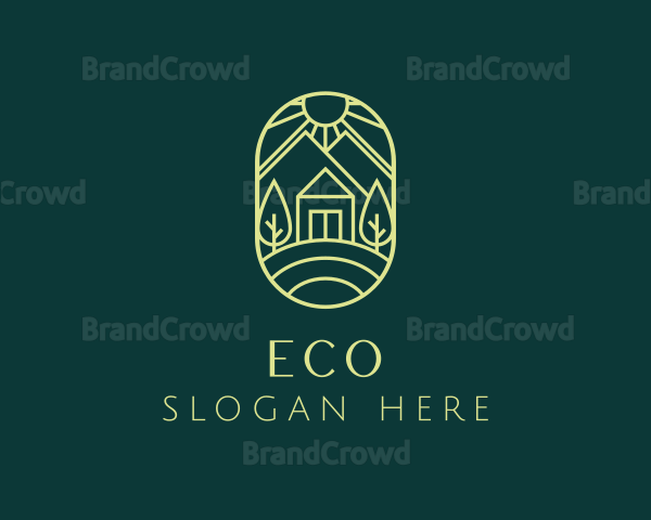 Eco Farm Agriculture Logo