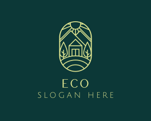Eco Farm Agriculture logo design